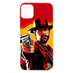 Чехол для iPhone 11 Pro RED DEAD REDEMPTION 2