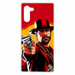 Чехол для Samsung Note 10 RED DEAD REDEMPTION 2 - PrintSalon