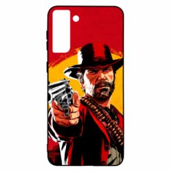 Чехол для Samsung S21+ RED DEAD REDEMPTION 2 - PrintSalon