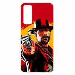 Чехол для Huawei P Smart 2021 RED DEAD REDEMPTION 2 - PrintSalon