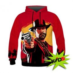 Детское 3D худи RED DEAD REDEMPTION 2 - PrintSalon