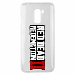 Чехол для Xiaomi Pocophone F1 Red Dead Redemption logo - PrintSalon