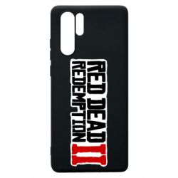 Чехол для Huawei P30 Pro Red Dead Redemption logo - PrintSalon