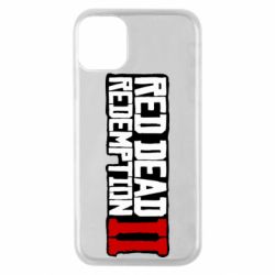 Чехол для iPhone 11 Pro Red Dead Redemption logo