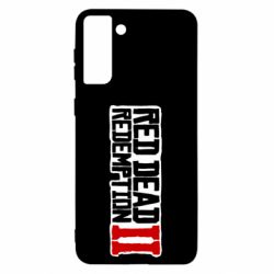 Чехол для Samsung S21 Ultra Red Dead Redemption logo - PrintSalon