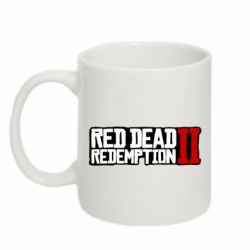 Чашка 320ml Red Dead Redemption logo