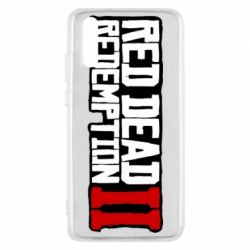 Чехол для Huawei P20 Red Dead Redemption logo - PrintSalon