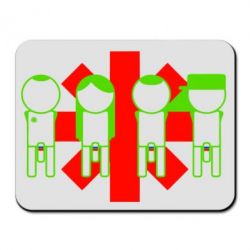 Коврик для мыши Red Hot Chili Peppers Group