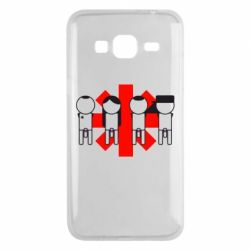 Чехол для Samsung J3 2016 Red Hot Chili Peppers Group - PrintSalon
