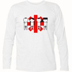 Футболка з довгим рукавом Red Hot Chili Peppers Group-PrintSalon Футболка з довгим рукавом Red Hot Chili Peppers Group