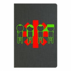 Блокнот с принто Red Hot Chili Peppers Group-PrintSalon Блокнот с принто Red Hot Chili Peppers Group