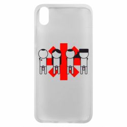 Чехол для Xiaomi Redmi 7A Red Hot Chili Peppers Group - PrintSalon