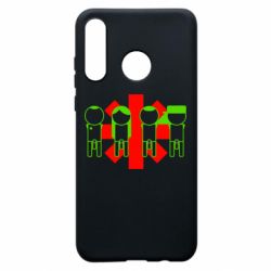 Чехол для Huawei P30 Lite Red Hot Chili Peppers Group - PrintSalon