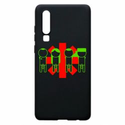 Чехол для Huawei P30 Red Hot Chili Peppers Group - PrintSalon
