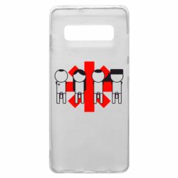Чехол для Samsung S10+ Red Hot Chili Peppers Group - PrintSalon