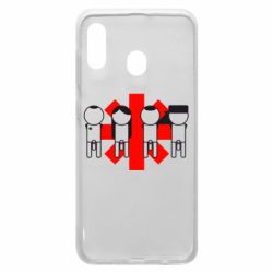 Чехол для Samsung A30 Red Hot Chili Peppers Group - PrintSalon