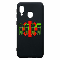 Чехол для Samsung A40 Red Hot Chili Peppers Group - PrintSalon