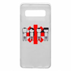 Чехол для Samsung S10 Red Hot Chili Peppers Group - PrintSalon