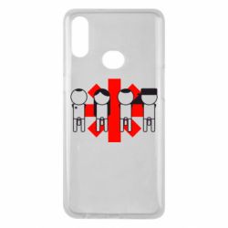 Чехол для Samsung A10s Red Hot Chili Peppers Group - PrintSalon