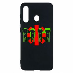 Чехол для Samsung M40 Red Hot Chili Peppers Group - PrintSalon