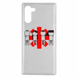 Чехол для Samsung Note 10 Red Hot Chili Peppers Group - PrintSalon