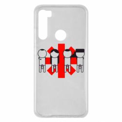 Чехол для Xiaomi Redmi Note 8 Red Hot Chili Peppers Group - PrintSalon