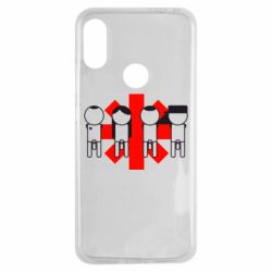 Чехол для Xiaomi Redmi Note 7 Red Hot Chili Peppers Group - PrintSalon