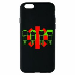 Чехол для iPhone 6/6S Red Hot Chili Peppers Group - PrintSalon