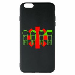 Чехол для iPhone 6 Plus/6S Plus Red Hot Chili Peppers Group