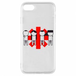 Чехол для iPhone 7 Red Hot Chili Peppers Group - PrintSalon