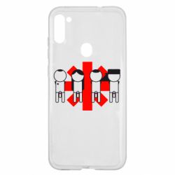 Чехол для Samsung A11/M11 Red Hot Chili Peppers Group - PrintSalon
