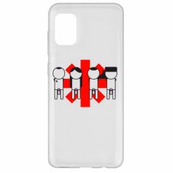 Чехол для Samsung A31 Red Hot Chili Peppers Group - PrintSalon