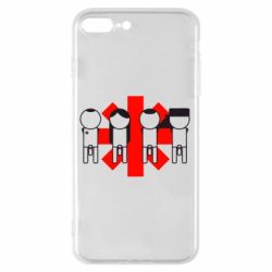 Чехол для iPhone 7 Plus Red Hot Chili Peppers Group - PrintSalon