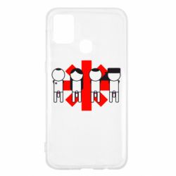 Чехол для Samsung M31 Red Hot Chili Peppers Group - PrintSalon