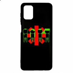 Чехол для Samsung M51 Red Hot Chili Peppers Group - PrintSalon