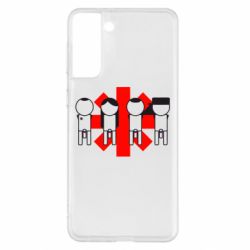Чехол для Samsung S21+ Red Hot Chili Peppers Group - PrintSalon