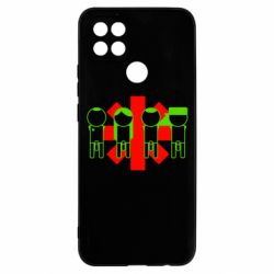 Чехол для Oppo A15s/A15 Red Hot Chili Peppers Group-PrintSalon Чехол для Oppo A15s/A15 Red Hot Chili Peppers Group