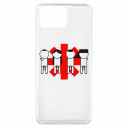 Чехол для Oppo A73 Red Hot Chili Peppers Group - PrintSalon