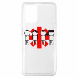 Чехол для Oppo A74 4G Red Hot Chili Peppers Group - PrintSalon