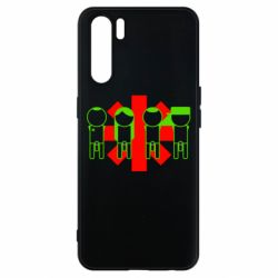 Чехол для Oppo A91/Reno3 Red Hot Chili Peppers Group - PrintSalon