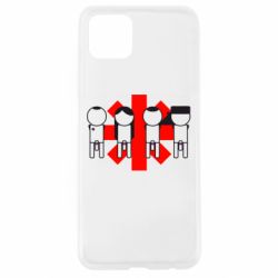 Чехол для Oppo A92s Red Hot Chili Peppers Group - PrintSalon