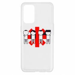 Чехол для Oppo Reno 5 4G Red Hot Chili Peppers Group - PrintSalon