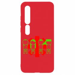 Чехол для Xiaomi Mi10/10 Pro Red Hot Chili Peppers Group - PrintSalon