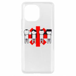 Чехол для Xiaomi Mi11 Red Hot Chili Peppers Group - PrintSalon
