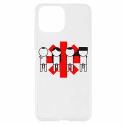 Чехол для Xiaomi Mi11 Lite Red Hot Chili Peppers Group - PrintSalon