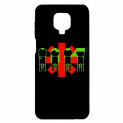 Чехол для Xiaomi Redmi Note 9S/9Pro/9Pro Max Red Hot Chili Peppers Group - PrintSalon