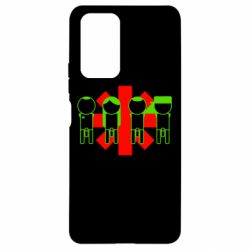 Чехол для Xiaomi Redmi Note 10 Pro Red Hot Chili Peppers Group - PrintSalon