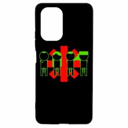 Чехол для Xiaomi Poco F3/K40 Red Hot Chili Peppers Group - PrintSalon