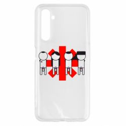 Чехол для Realme 6 Red Hot Chili Peppers Group - PrintSalon