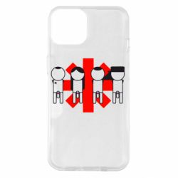 Чехол для iPhone 14 Red Hot Chili Peppers Group - PrintSalon
